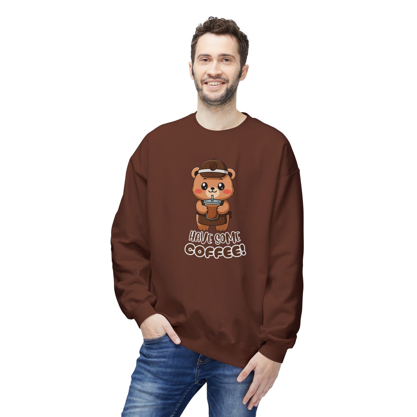 Coffee Bear Kawaii Sweatshirt
