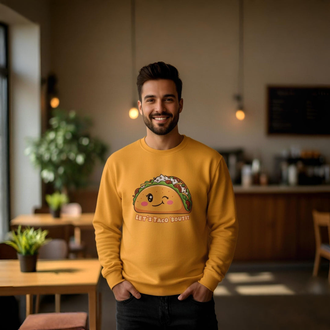 Champion Sweatshirt 'Let's Taco 'Bout It'