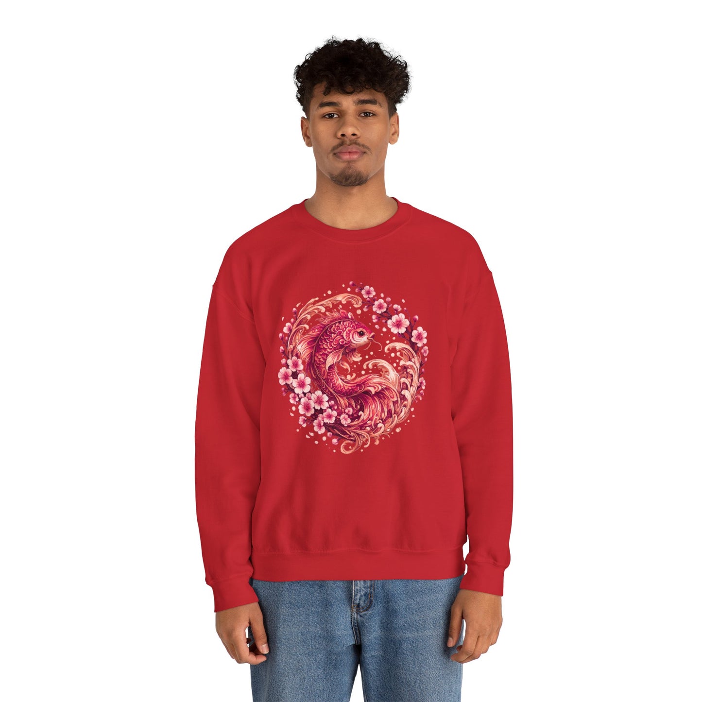 Sakura Koi β Premium Art Sweatshirt