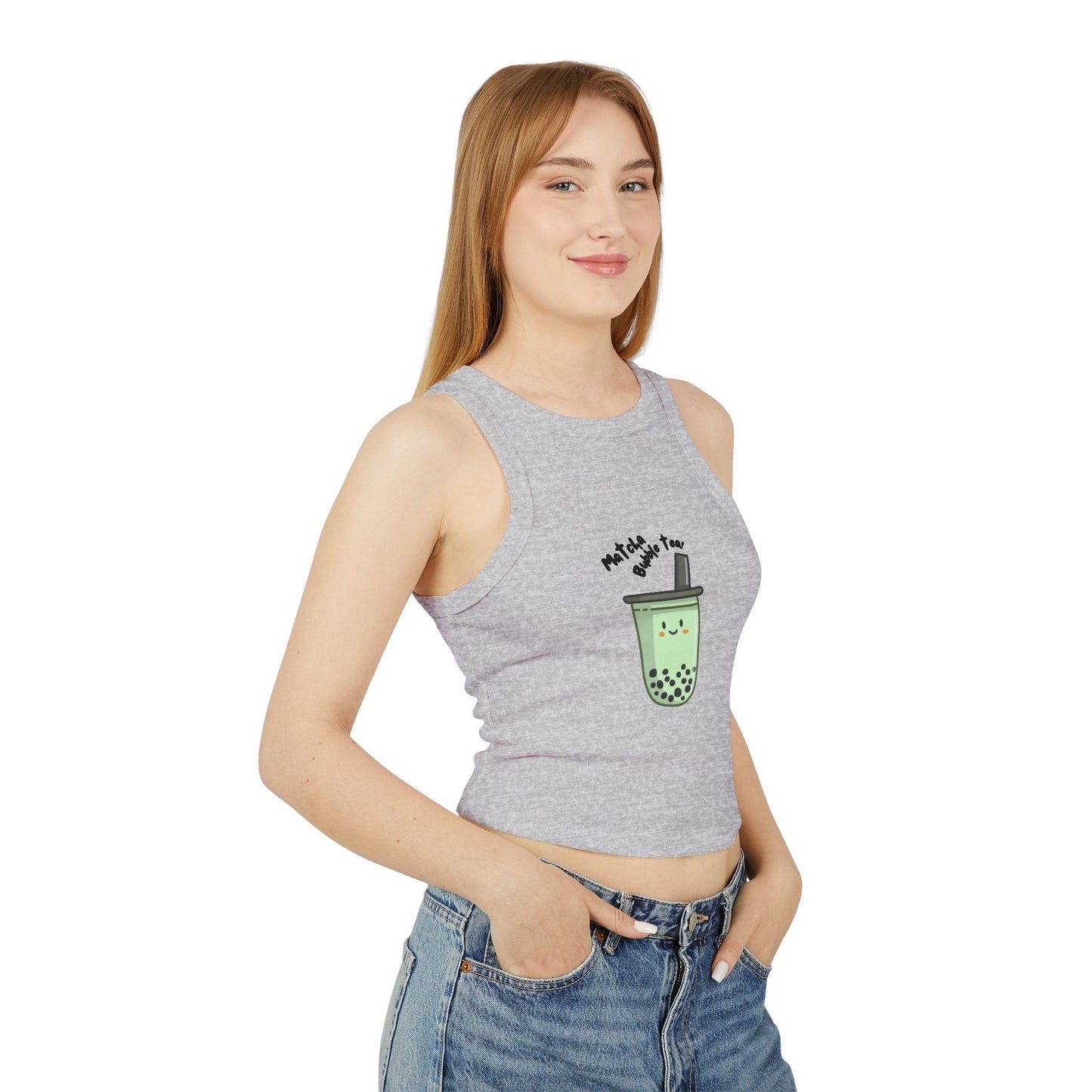 Matcha Bubble Tea Tank Top