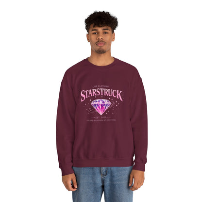 STARSTRUCK Oversized Graphic Crewneck Sweatshirt