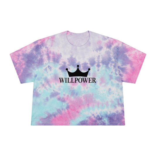Willpower - Tie-Dye Crop Tee
