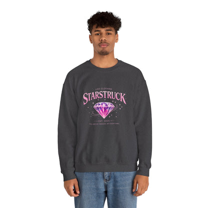 STARSTRUCK Oversized Graphic Crewneck Sweatshirt