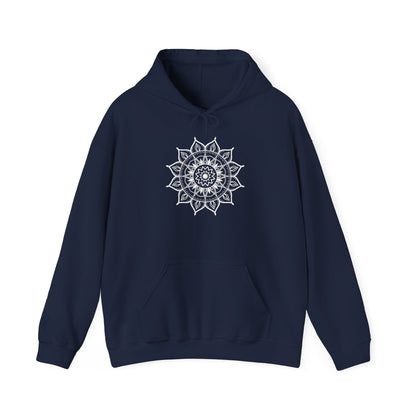 Mandala Hooded Sweatshirt - Cozy Boho Style for Men and Women