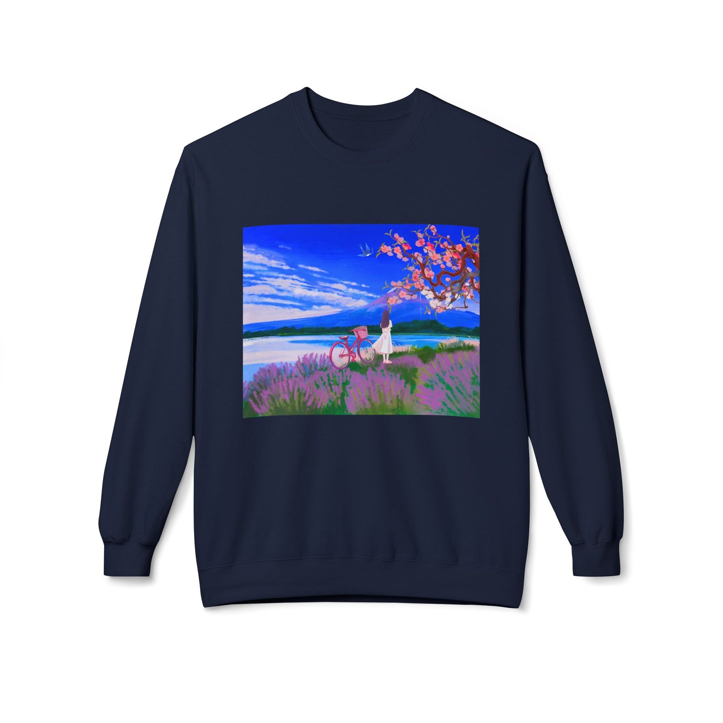 Cozy Mount Fuji Sweatshirt