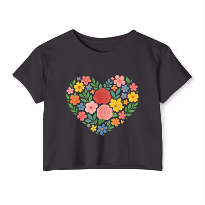 Floral Love 2 - Crop Top