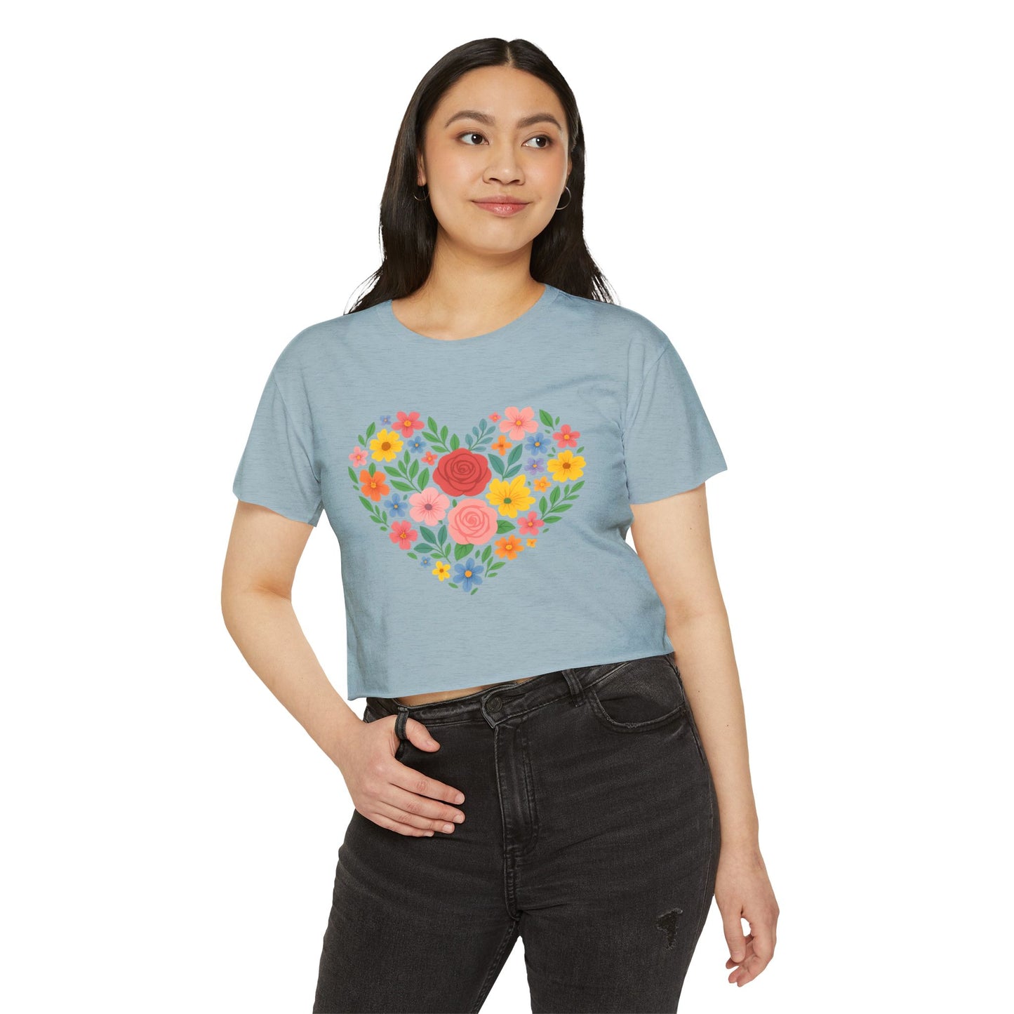 Floral Love 2 - Crop Top
