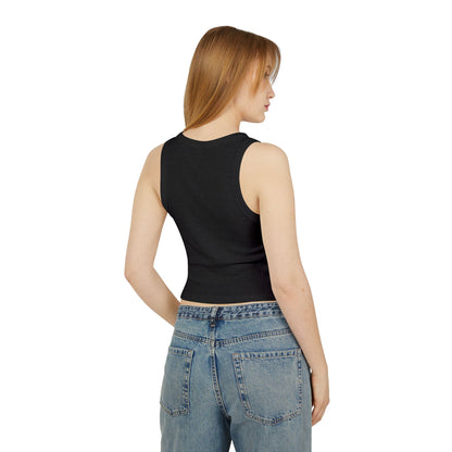 Cherry Bow Charm Racer Tank Top