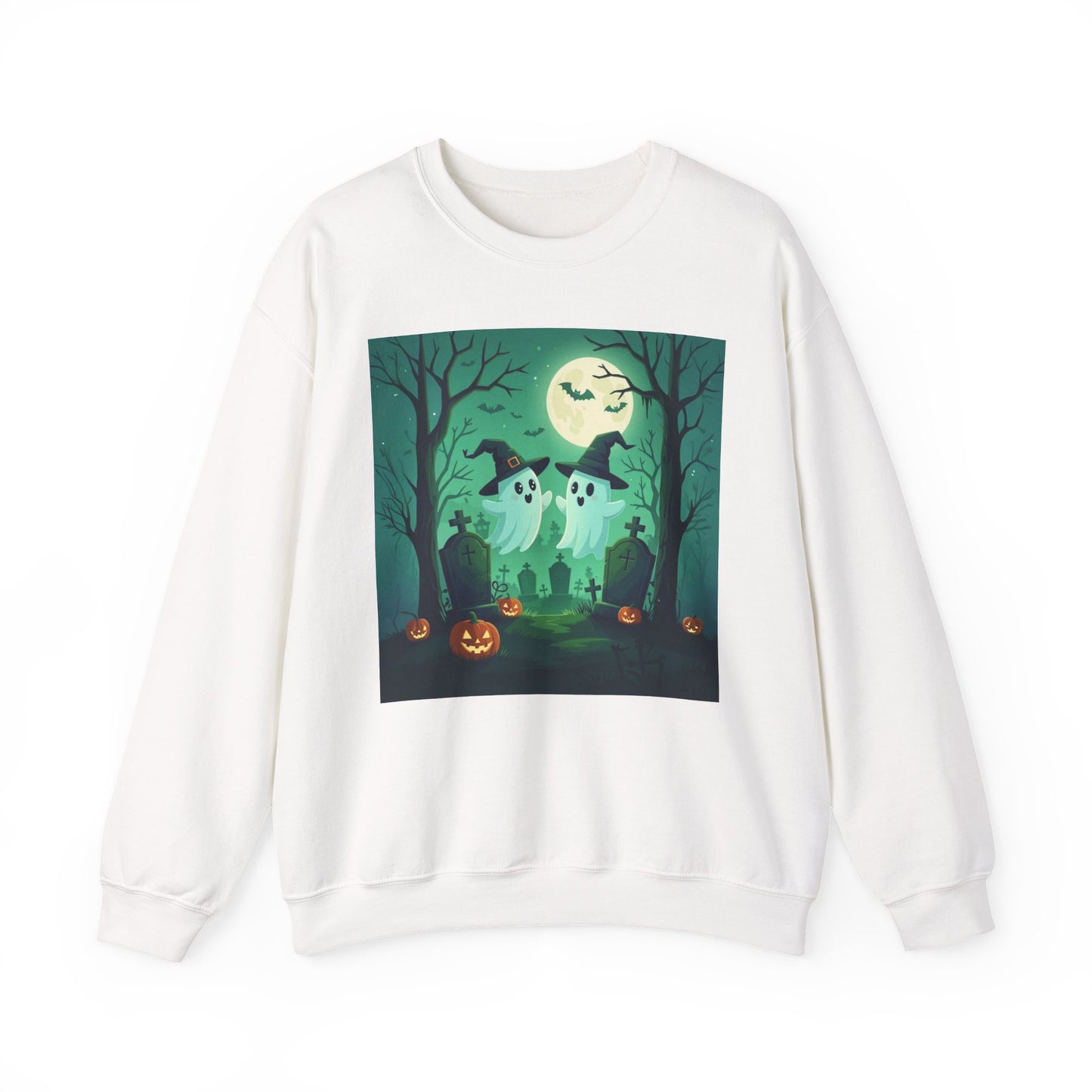 Spooky Ghost Couple Sweatshirt