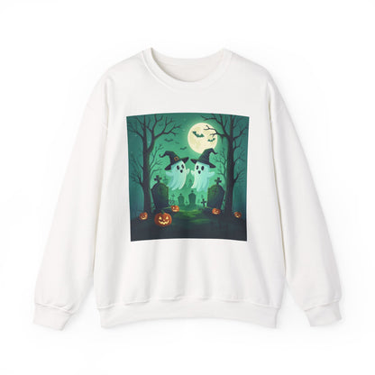 Spooky Ghost Couple Sweatshirt
