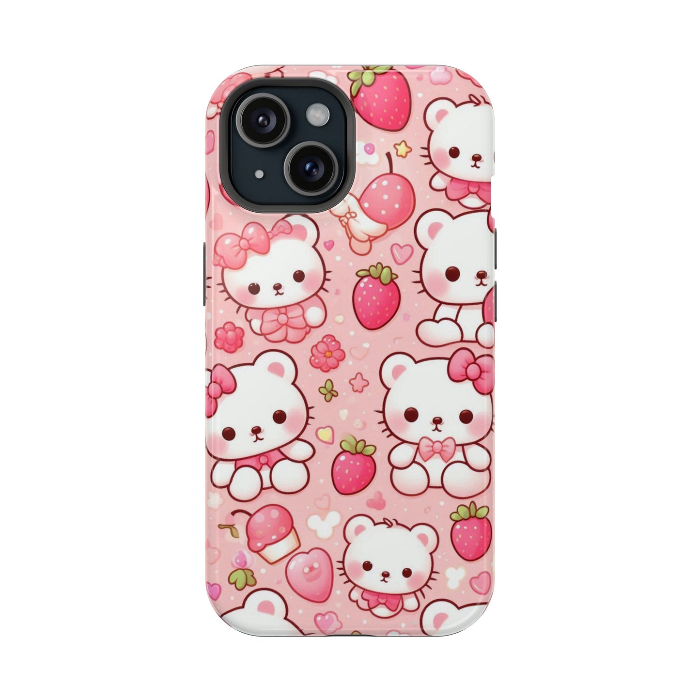 Kawaii Bear iPhone Case