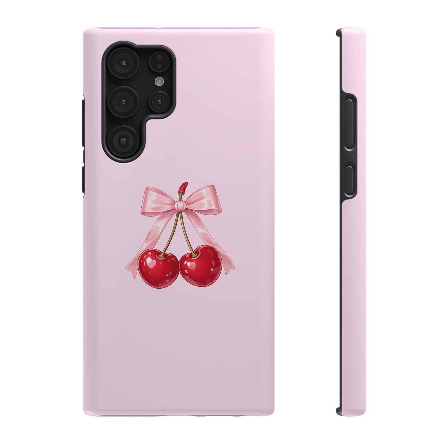 Cherry Bow Charm Samsung Case