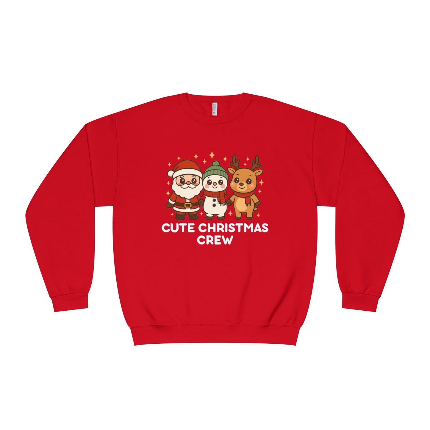 Santa Trio Sweatshirt — Christmas Holiday Crewneck