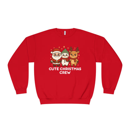 Santa Trio Sweatshirt — Christmas Holiday Crewneck