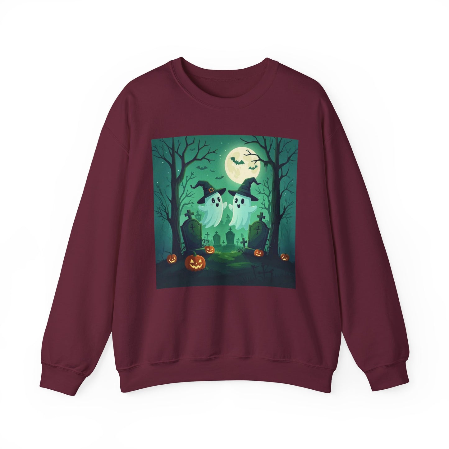Spooky Ghost Couple Sweatshirt