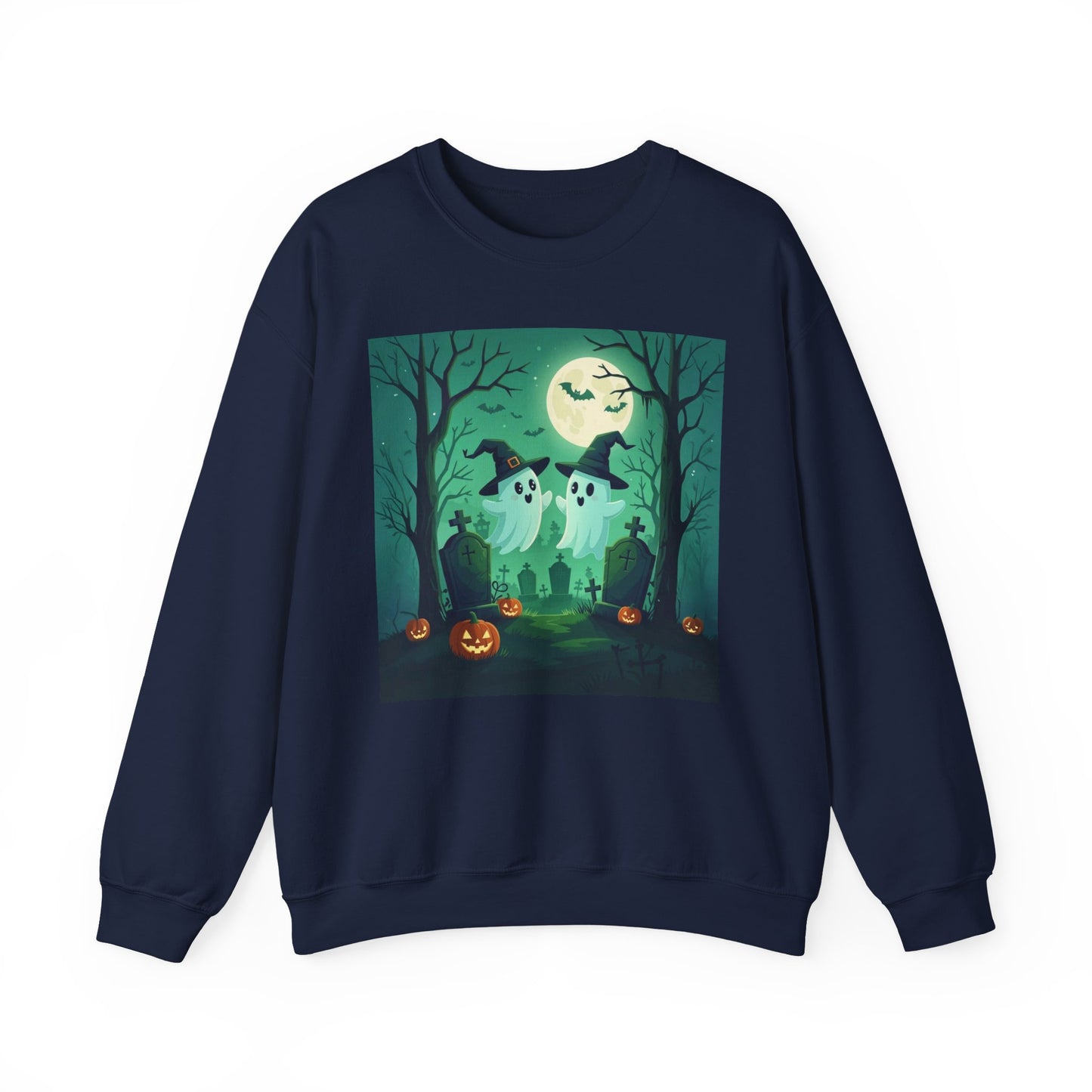 Spooky Ghost Couple Sweatshirt
