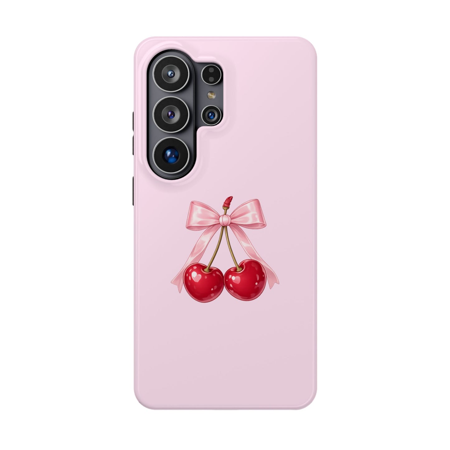 Cherry Bow Charm Samsung Case