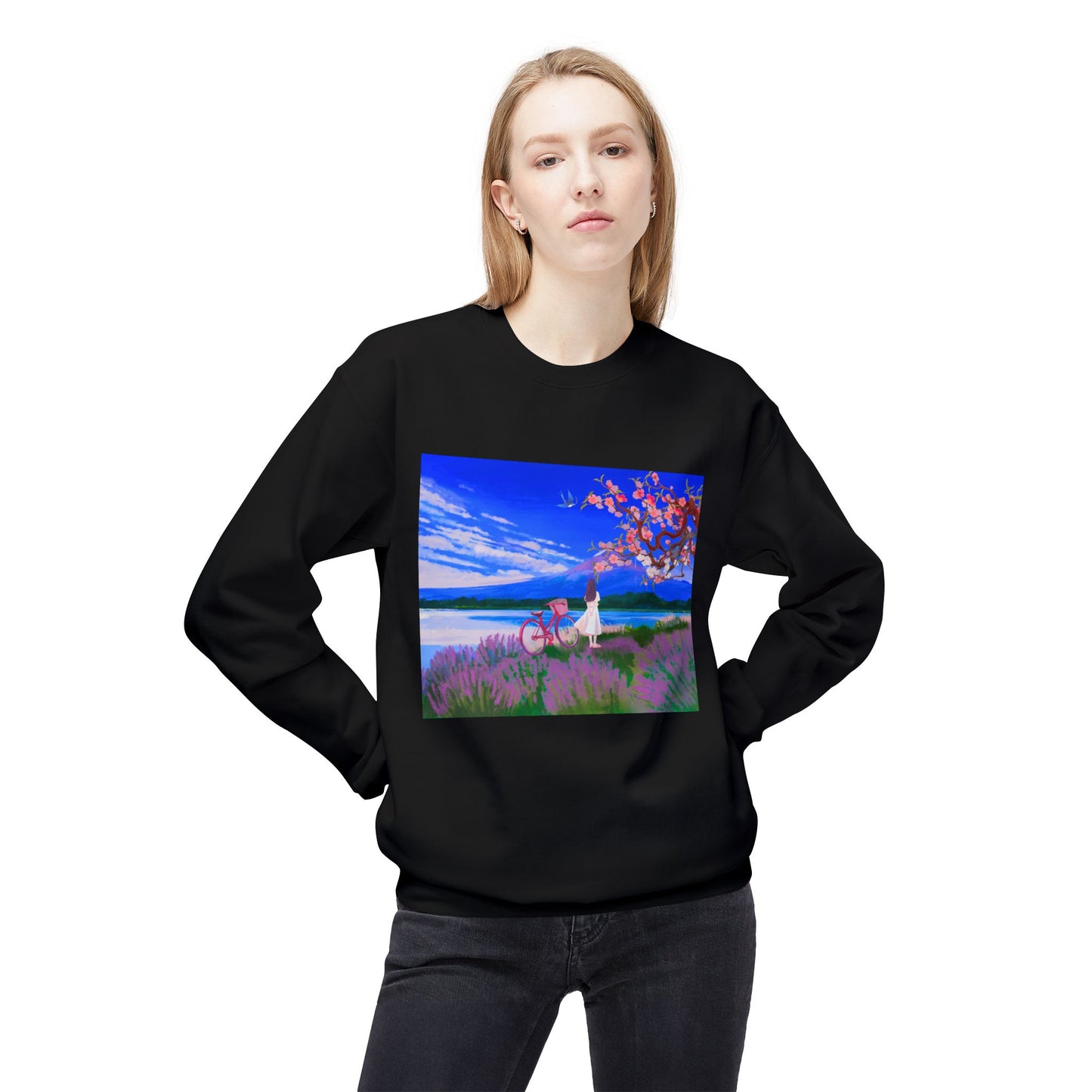 Cozy Mount Fuji Sweatshirt
