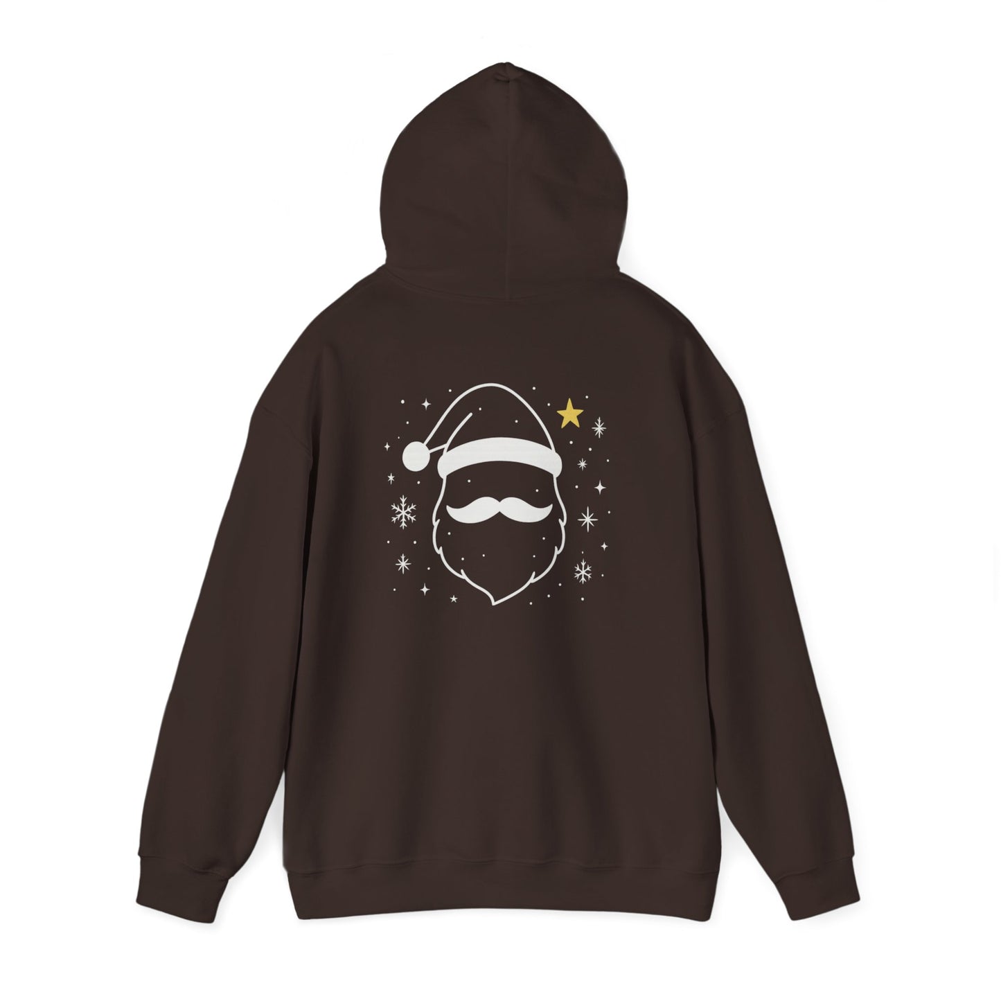 Starry Santa Hoodie Sweatshirt - Festive Holiday Christmas Clothing