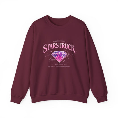 STARSTRUCK Oversized Graphic Crewneck Sweatshirt