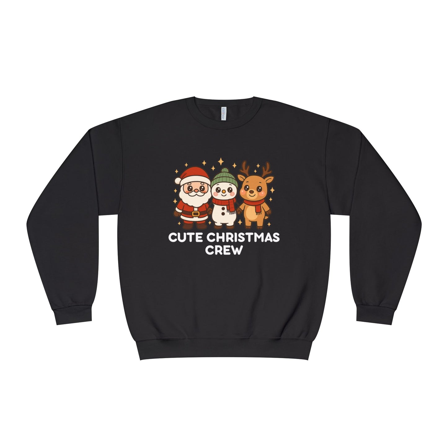 Santa Trio Sweatshirt — Christmas Holiday Crewneck