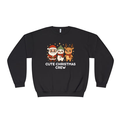Santa Trio Sweatshirt — Christmas Holiday Crewneck