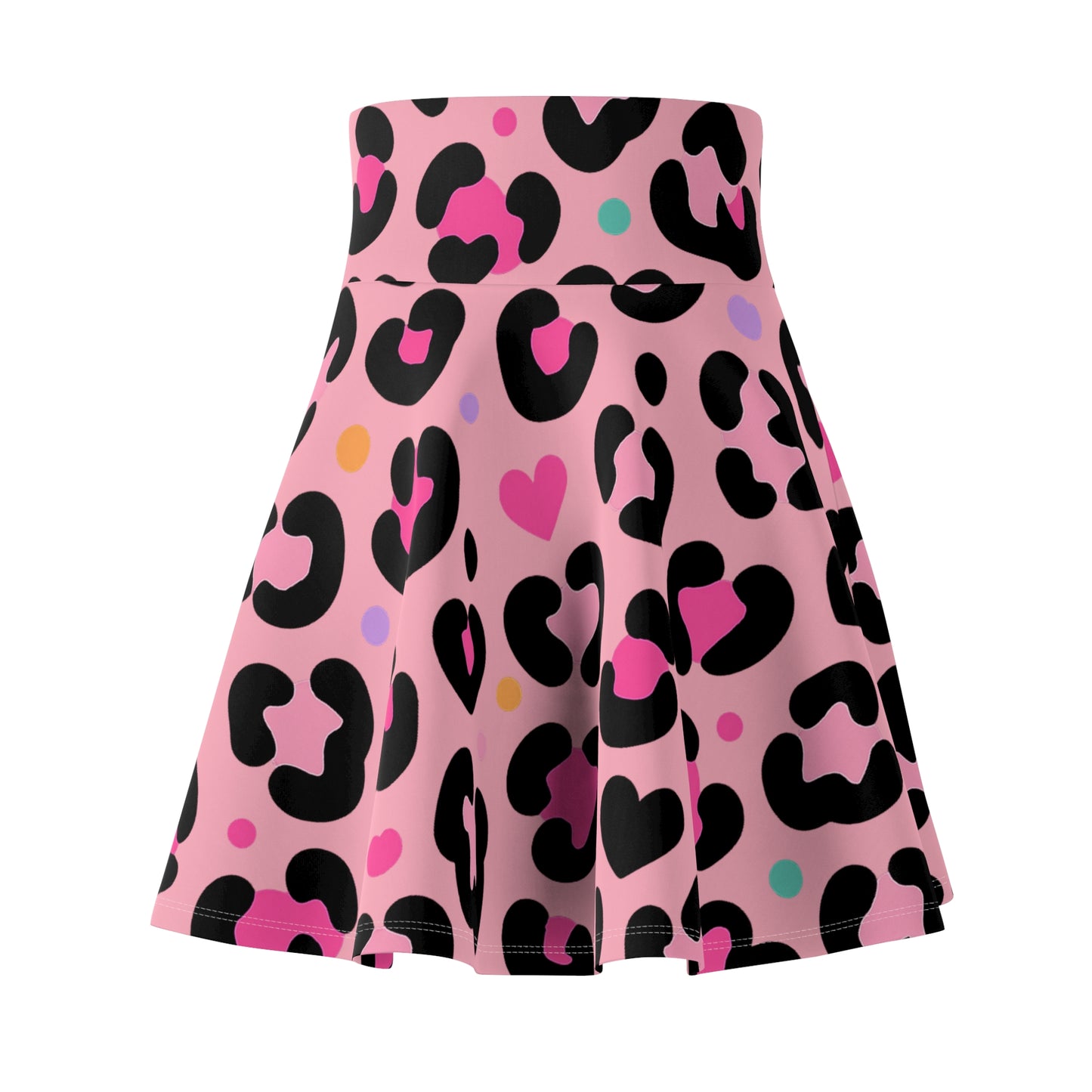 Leopard Skater Skirt