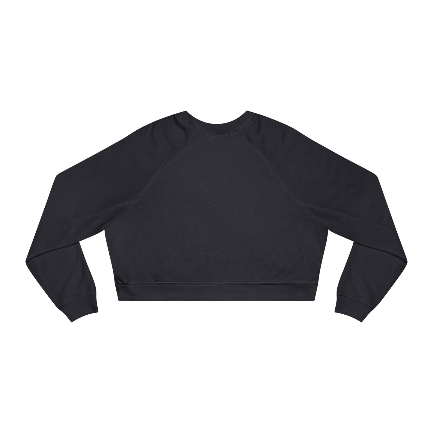 Cropped Fleece Pullover 'Delulu Become Trululu'