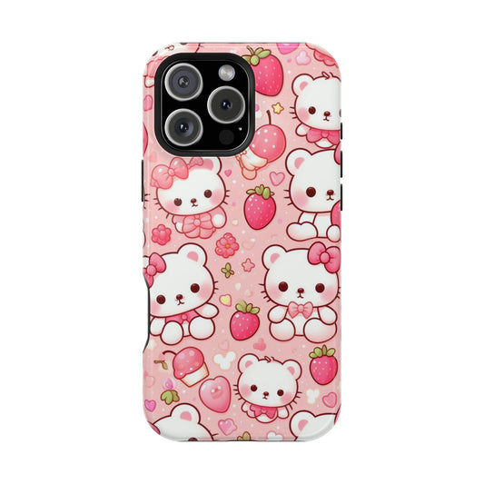 Kawaii Bear iPhone Case