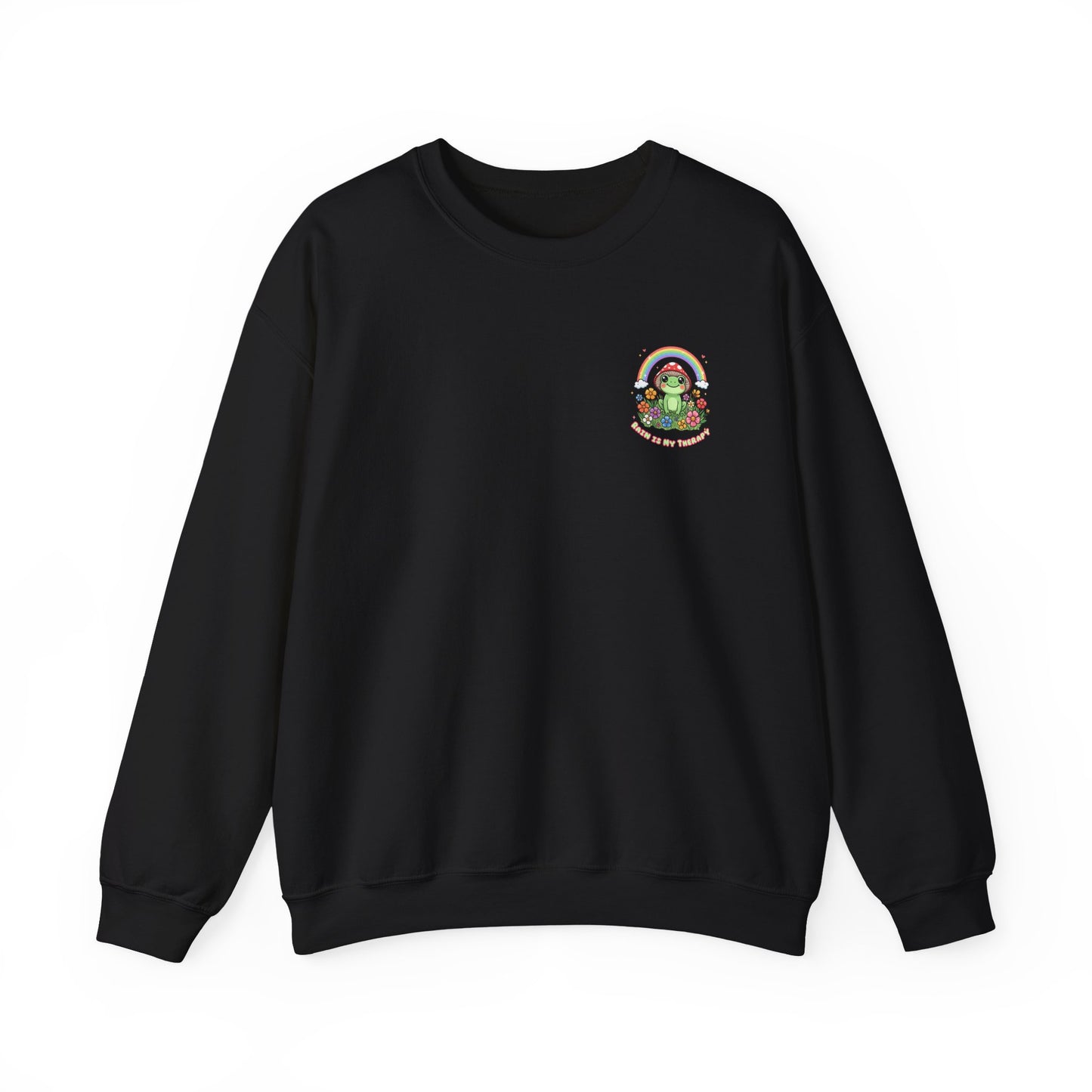 Rain Is My Therapy Sweatshirt — Cozy Weather Therapy Crewneck