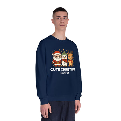 Santa Trio Sweatshirt — Christmas Holiday Crewneck