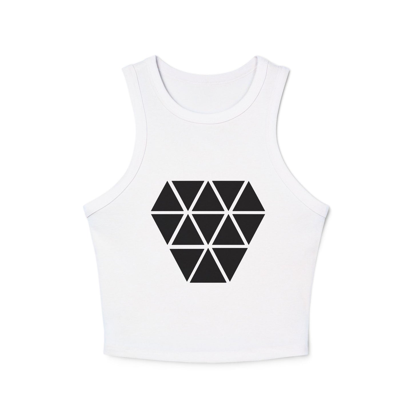 Women's Tank Top - Diamond Grid Design