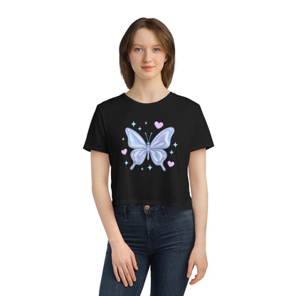 Butterfly Crop Tee