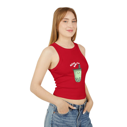 Matcha Bubble Tea Tank Top