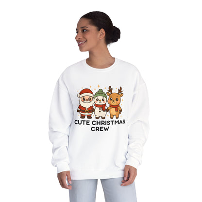 Santa Trio Sweatshirt — Christmas Holiday Crewneck