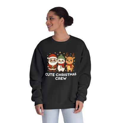Santa Trio Sweatshirt — Christmas Holiday Crewneck