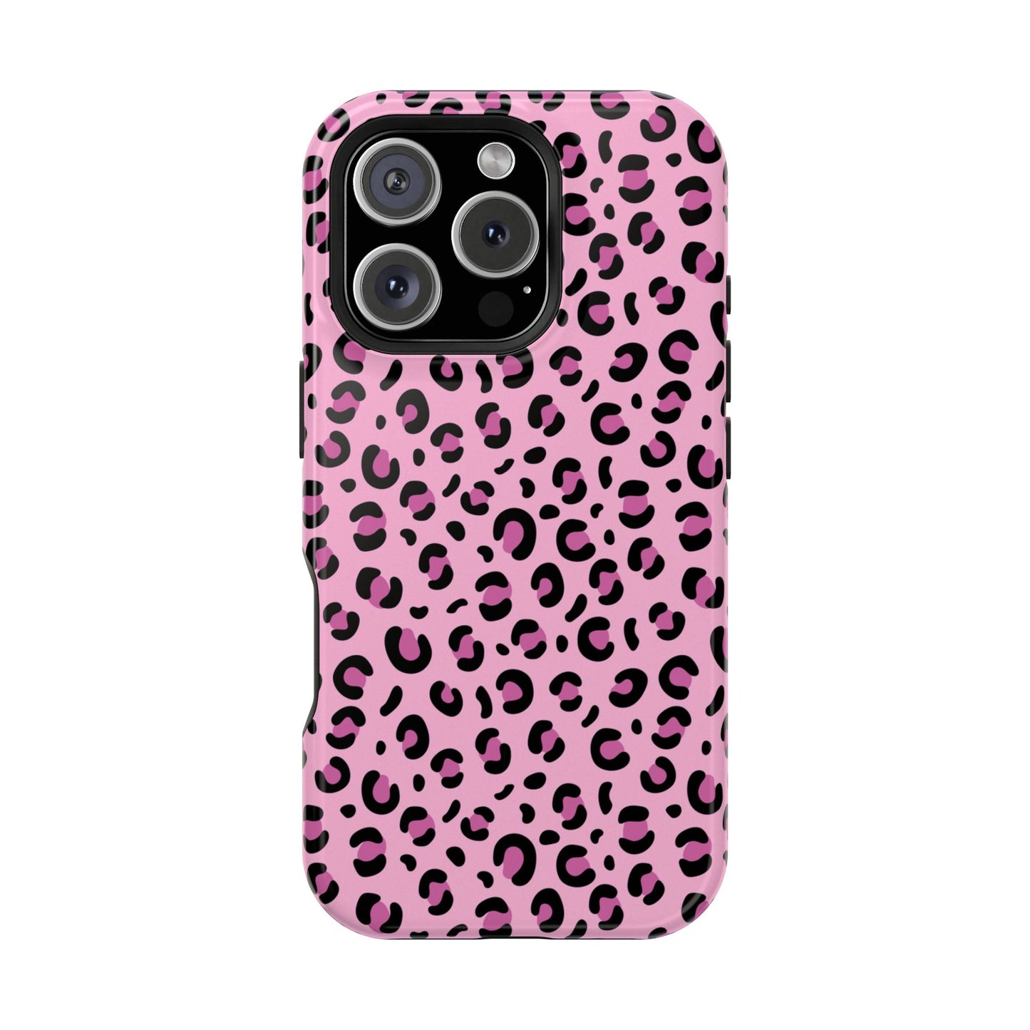 Leopard Print iPhone Case — Impact-Resistant Protective Cover