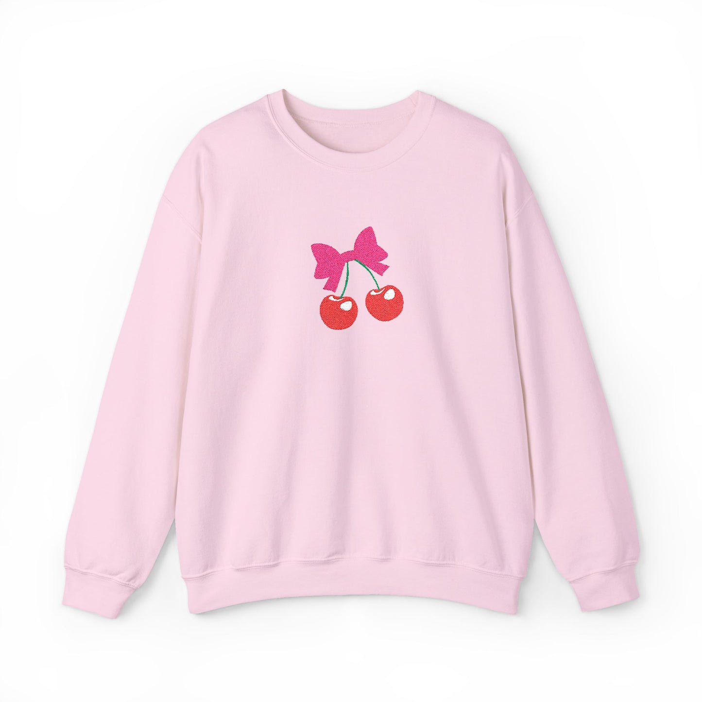 Cherry Embroidery Sweatshirt
