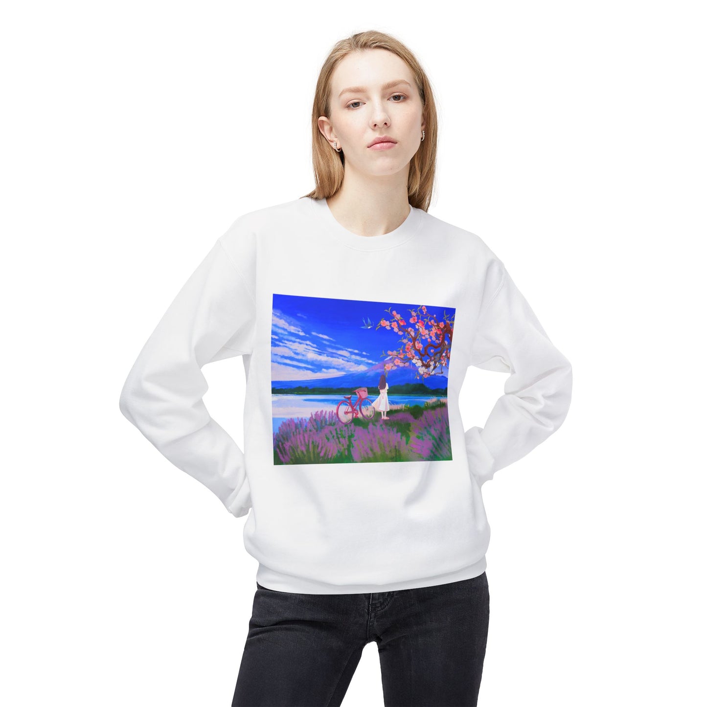 Cozy Mount Fuji Sweatshirt