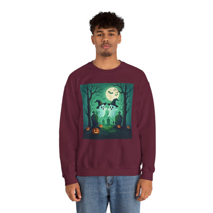 Spooky Ghost Couple Sweatshirt