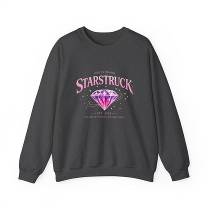 STARSTRUCK Oversized Graphic Crewneck Sweatshirt