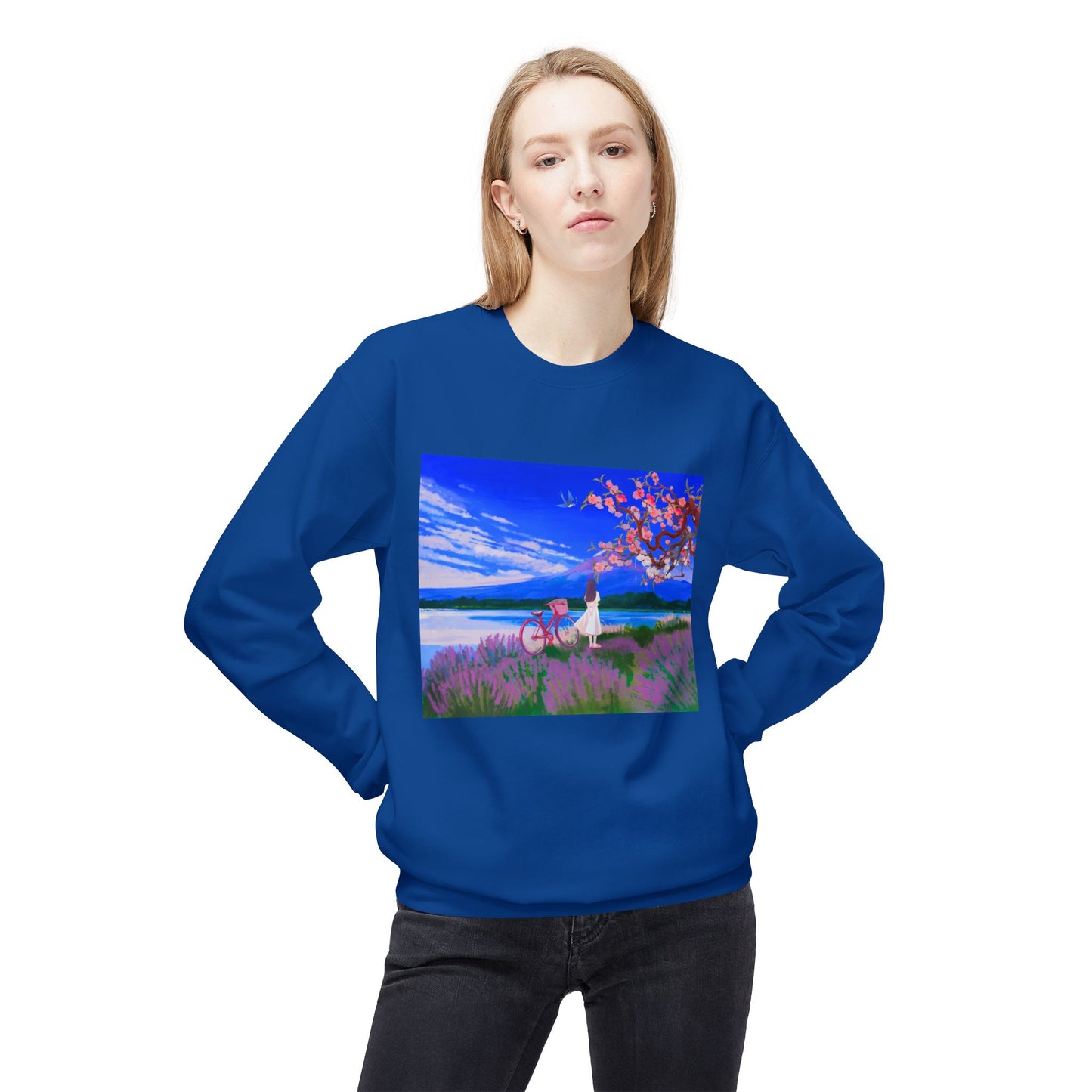 Cozy Mount Fuji Sweatshirt
