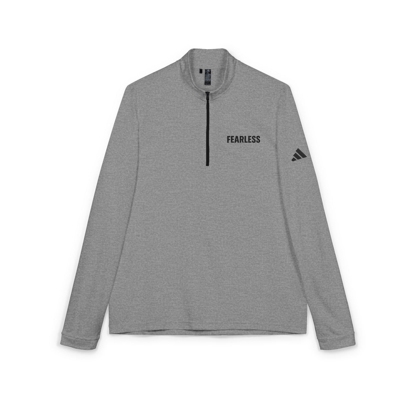 Quarter-Zip Pullover - adidas® Fearless Embroidered Sweatshirt