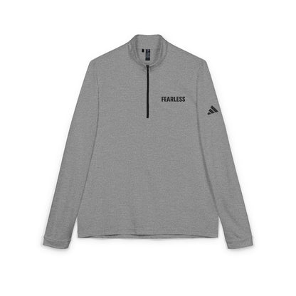Quarter-Zip Pullover - adidas® Fearless Embroidered Sweatshirt