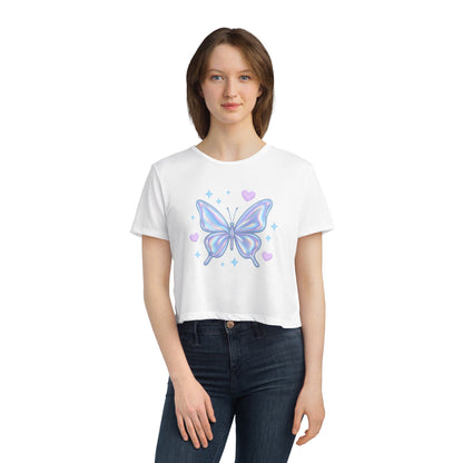 Butterfly Crop Tee