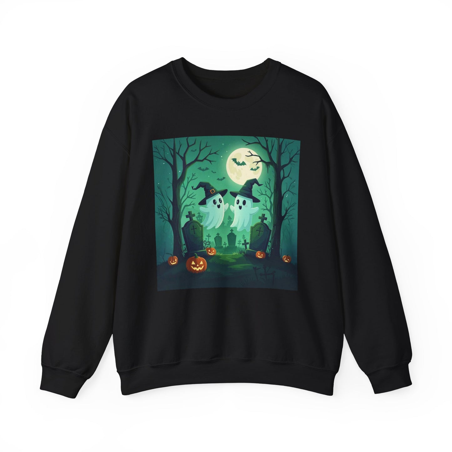 Spooky Ghost Couple Sweatshirt
