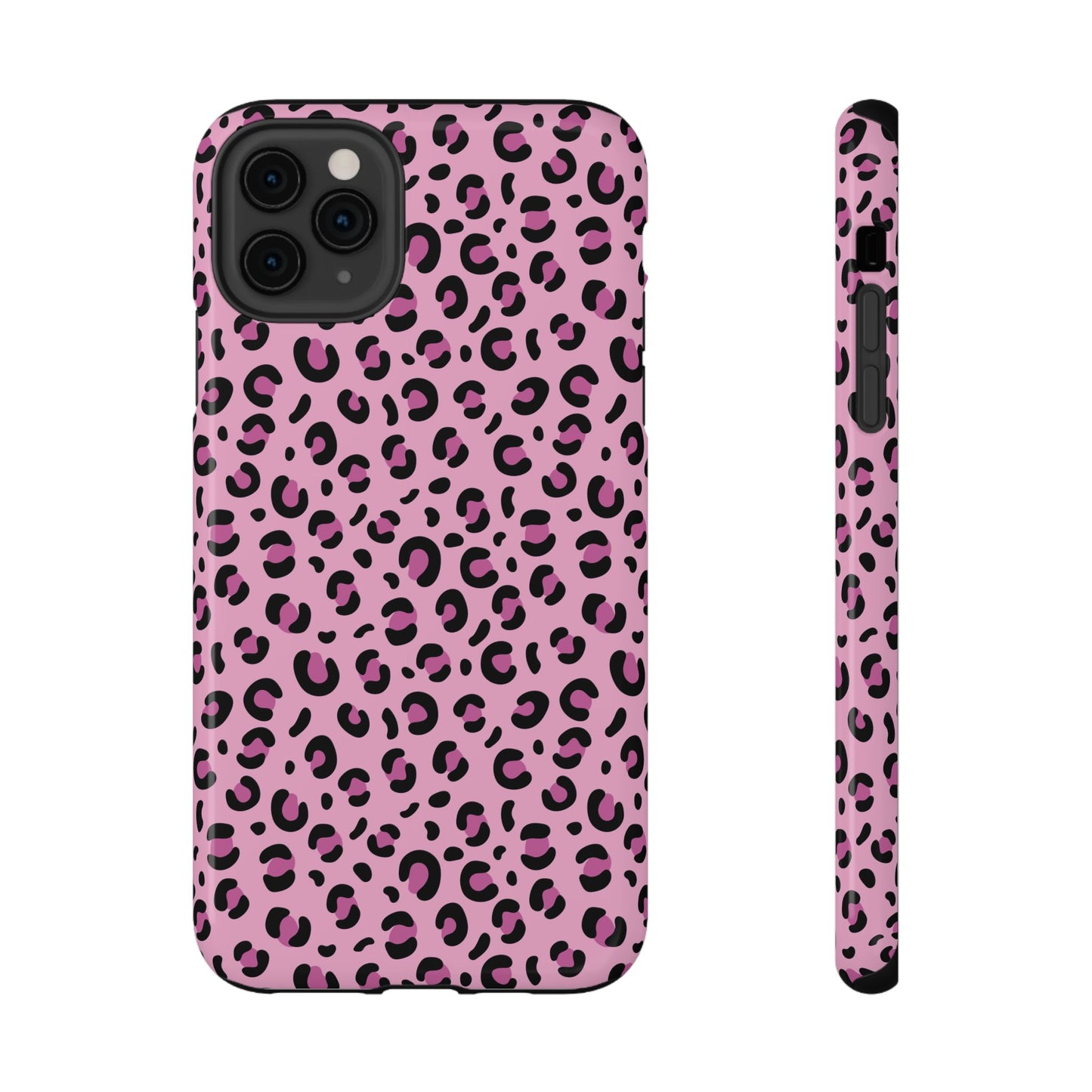Leopard Print iPhone Case — Impact-Resistant Protective Cover