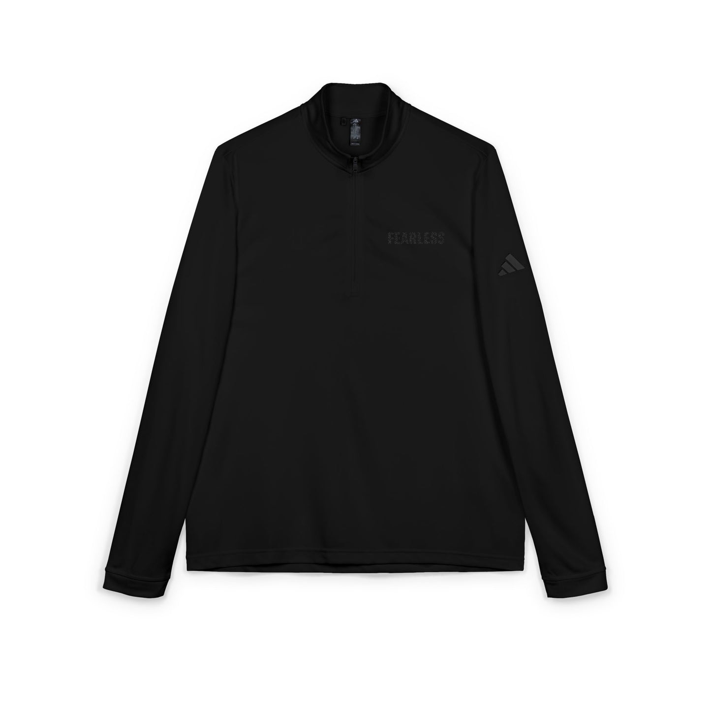 Quarter-Zip Pullover - adidas® Fearless Embroidered Sweatshirt