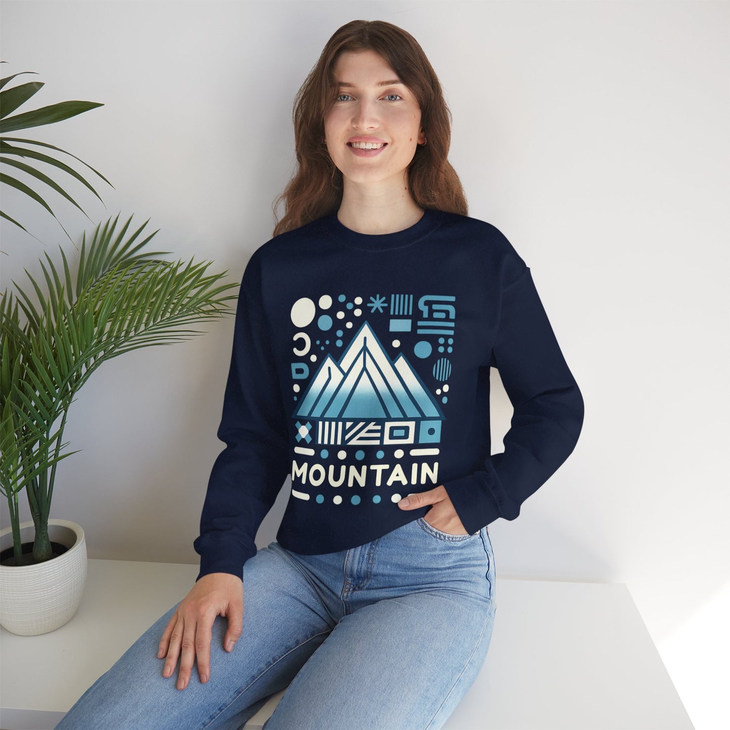 Mountain Sweatshirt — Cozy Outdoor Adventure Crewneck