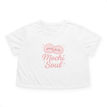 Flowy Cropped Tee - Mochi Soul Design